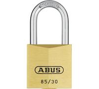 Abus 02505 - Lucchetto in ottone ad arco lungo, 24 mm, con chiave unica 402