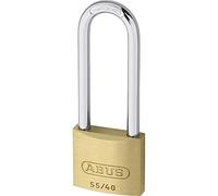 ABUS 04763 - Lucchetto in ottone speciale con arco lungo, 63 mm, per chiave tipo 5401