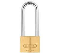 ABUS 04778 Catenaccio In Ottone 65/40mm Con Gancio Lungo 63mm