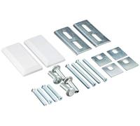 ABUS 10660 PA1018 - Kit di fissaggio per spranga di sicurezza porta, colore: Bia