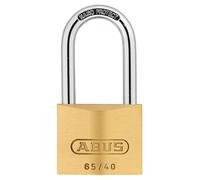 ABUS 12012 65/40HB40 - Lucchetto in ottone ad arco lungo, 40 mm, con chiave unica 6404