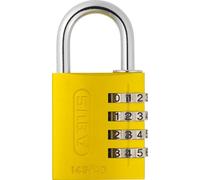Abus Meccanico 145/40 40mm Alluminio Combinata Lucchetto Giallo 49535 ABU14540