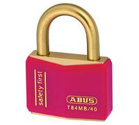 ABUS 22715 T84MB/40mm Rosso Inossidabili Lucchetto