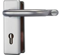 ABUS 249181 - Bandella protettiva "KLZS714 F1 FS EK", con maniglia su entrambi i lati e protezione cilindro per porte antincendio
