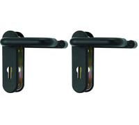 ABUS 279775 - Bandella protettiva KFG SB-Header, con maniglia su entrambi i lati, forma circolare (Confezione da 2)