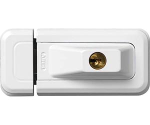Abus 3010 Al0125 Serratura per Finestre, Sistema di Sicurezza per Finestre e Porte con Chiave Maestra, Livello di Sicurezza: 6, 31761, Bianco