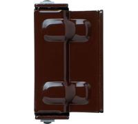 ABUS 323355 SW2 B - Chiavistello universale per porte e porte-finestre, in accia