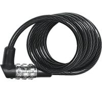 Abus 3506C/120 Black Cavo d'acciaio-Serratura