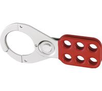 ABUS 357688 - H702 Aspa de control de acero endurecido rojo 128x60 mm
