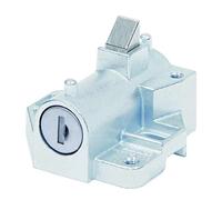 ABUS 371967 Blocco batteria DT1-Shimano RH-Downtube Tipo staffa di blocco bici, nero, taglia unica