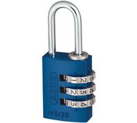 ABUS 46568 145/20 Lucchetto Combinato In Alluminio Blu 20mm