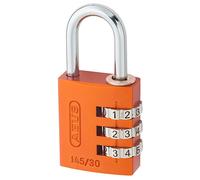 ABUS 46579 145/30 Lucchetto Combinato In Alluminio Arancione 30Mm