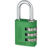 ABUS 46580 145/30 Lucchetto Combinato In Alluminio Verde 30Mm