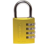 Abus Meccanico 145/40 40mm Alluminio Combinata Lucchetto Giallo 49535 ABU14540