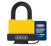 ABUS 49969 - Lucchetto in alluminio con chiave unica 6401, colore: Giallo