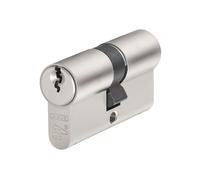 ABUS 54868 E60NP Serratura Doppio Cilindro In Ottone Nichel Pearl 40mm/50mm Visi