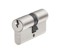 ABUS 55009 E60NP Euro Doppio Cilindro Nickel Perla 30mm/30mm Visi