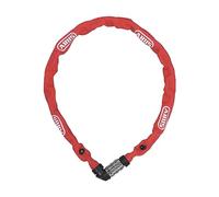 ABUS 563393 - 1200/60_WEB_RED Cadena de combinación de 4 mm recubireta de tela roja