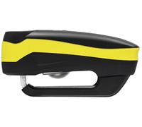 ABUS 7000 Rs1 Lucchetto Bloccadisco 3D Allarme Livello 2013 100db Giallo 69065