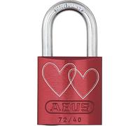 ABUS 9746 72/40 Lovelock 4 Lucchetto in Alluminio, Rosso