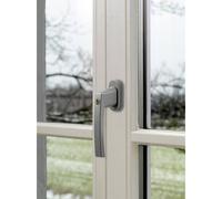 Abus abfs59486 maniglia con serratura per finestra argento