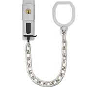 ABUS ABTS21542 Catenella di sicurezza per porta con anello Argento