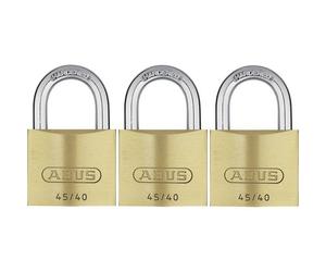 ABUS ABVS11825 Lucchetto Kit da 3 Serratura a chiave