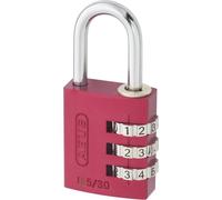 Lucchetto abus abvs46615 rosso serratura a combinazione numerica