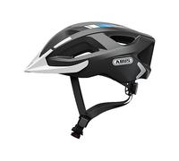 ABUS Aduro 2.0 Casco da città - Casco da bici a tutto tondo in design sportivo - Adatto al traffico cittadino - Per uomini e donne - Grigio, Taglia S