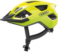 ABUS Aduro 3.0 LED, Casco da Bicicletta Unisex Adulto, Giallo (Signal Yellow), L (58-62 cm)
