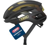 Casco da bicicletta ABUS AirBreaker nero/oro (52-58 cm (M))