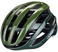 ABUS AirBreaker - Casco da bici di alta gamma per il ciclismo professionale - per uomo e donna - Verde opale, taglia S