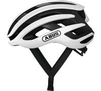 ABUS AirBreaker Casco da ciclismo - Casco da bici di fascia alta per ciclismo professionistico - Unisex, per uomo e donna - Bianco, Taglia S