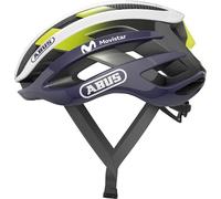 ABUS AirBreaker Casco da ciclismo - Casco da bici di fascia alta per ciclismo professionistico - Unisex, per uomo e donna Blu/Bianco (Movistar Team 24) L (59-61 cm)