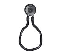 ABUS Ancoraggio a muro WCH catena ACH 9KS - per la protezione contro i furti di biciclette e moto in garage, cantine o davanti casa livello sicurezza 13-110 cm lunghezza