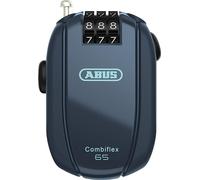 Abus, Antifurto a cavo ABUS Combiflex, antifurto per la sicurezza di sci, caschi, passeggini e bagagli, Trip 65, lunghezza 65 cm, spessore 3 mm, con codice numerico, blu