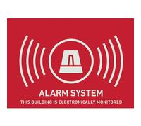 ABUS AU1315 Segnale di avvertimento Sistema di allarme Lingue Inglese (L x A) 7