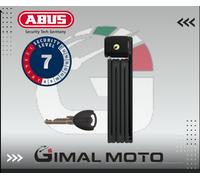 ABUS BICI LUCCHETTO PIEGHEVOLE BORDO LITE 6055K/85 NERO BIKE