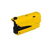 ABUS Blocca disco freno Granit Detecto XPlus 8077 II SRA - Blocca moto con allarme - Livello di sicurezza 18 - Giallo