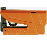 ABUS Blocca disco freno Granit Detecto XPlus 8077 II SRA - moto con allarme Livello di sicurezza 18 Arancione