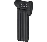 ABUS Bordo Combo Lite 6150/85 serratura pieghevole con borsa - Serratura a combinazione ultraleggera in acciaio speciale - Livello di sicurezza ABUS 6 - 85 cm - Nero