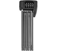 ABUS bordo lite 6055c - con staffa sr - lucchetto a combinazione ultraleggero, ideale per biciclette da strada - livello di sicurezza 7 - 60 cm - nero