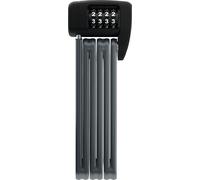 ABUS bordo lite 6055c - con staffa sr - lucchetto a combinazione ultraleggero, ideale per biciclette da strada - livello di sicurezza 7 - 85 cm - nero
