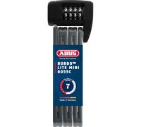ABUS Bordo Lite 6055C SH serratura a libro - con supporto e codice a combinazione - Serratura a combinazione ultraleggera in acciaio speciale - Livello di sicurezza 7