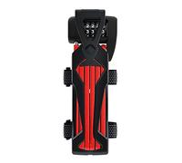 ABUS Bordo Lite 6055C SH serratura a libro - con supporto e codice combinazione Serratura ultraleggera in acciaio speciale livello di sicurezza 7 85 cm rosso