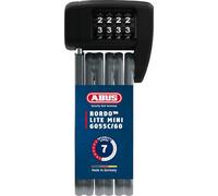 ABUS Bordo Lite 6055C SH serratura a libro - con supporto e codice a combinazione - Serratura a combinazione ultraleggera in acciaio speciale - Livello di sicurezza 7