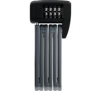 ABUS Bordo Lite 6055C SH serratura a libro - con supporto e codice combinazione Serratura ultraleggera in acciaio speciale Livello di sicurezza 7 60 cm Nero