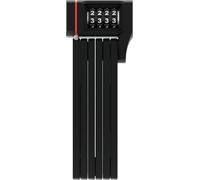 ABUS Bordo uGrip 5700C SH serratura pieghevole con staffa - Serratura per bicicletta codice a combinazione e barre spesse 5 mm Livello di sicurezza 7 80 cm Nero