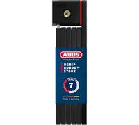 ABUS Bordo uGrip 5700K SH serratura pieghevole con staffa - Serratura per bicicletta barre spesse 5 mm Livello di sicurezza 7-80 cm Nero