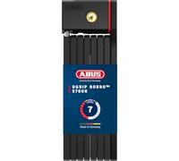 ABUS Lucchetto pieghevole Bordo uGrip 5700K SH – 5 mm, livello di sicurezza 7, staffa, nero, 100 cm